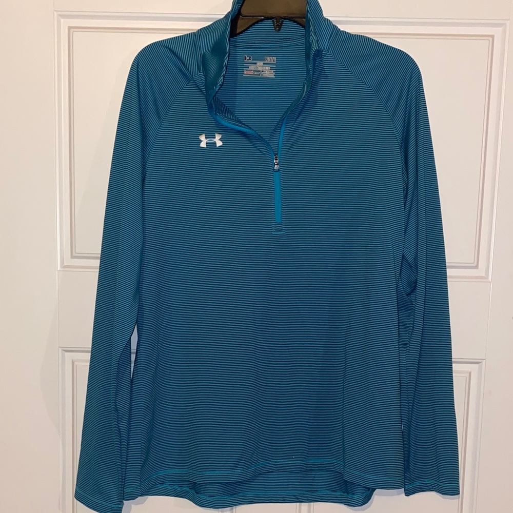 Under Armour Teal Performance Pullover